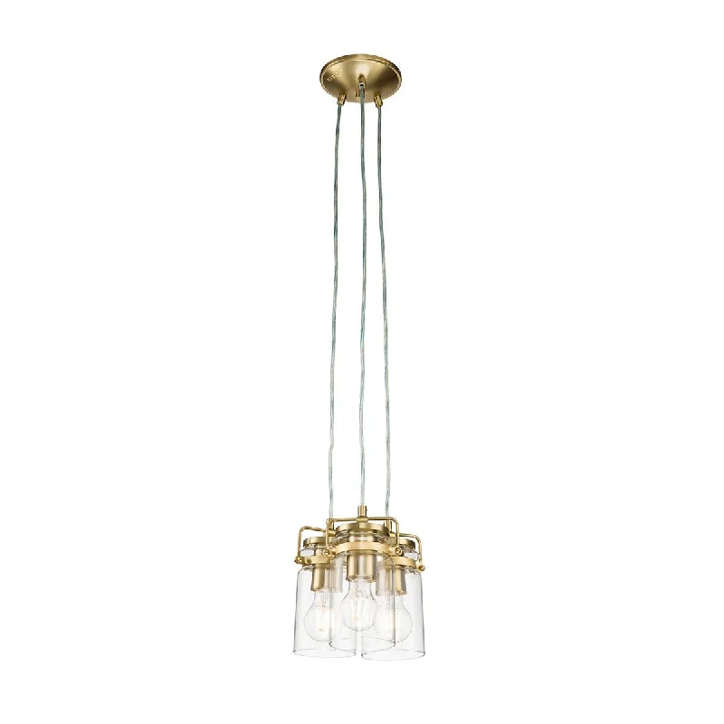 Wood Floor Lamp with Natural Grain for a Warm and Organic FeelKichler Brindley 3 Light Brass Pendant - Clear Glass Shades Wood Floor Lamp with Natural Grain for a Warm and Organic FeelKichler Brindley 3 Light Brass Pendant - Clear Glass Shades