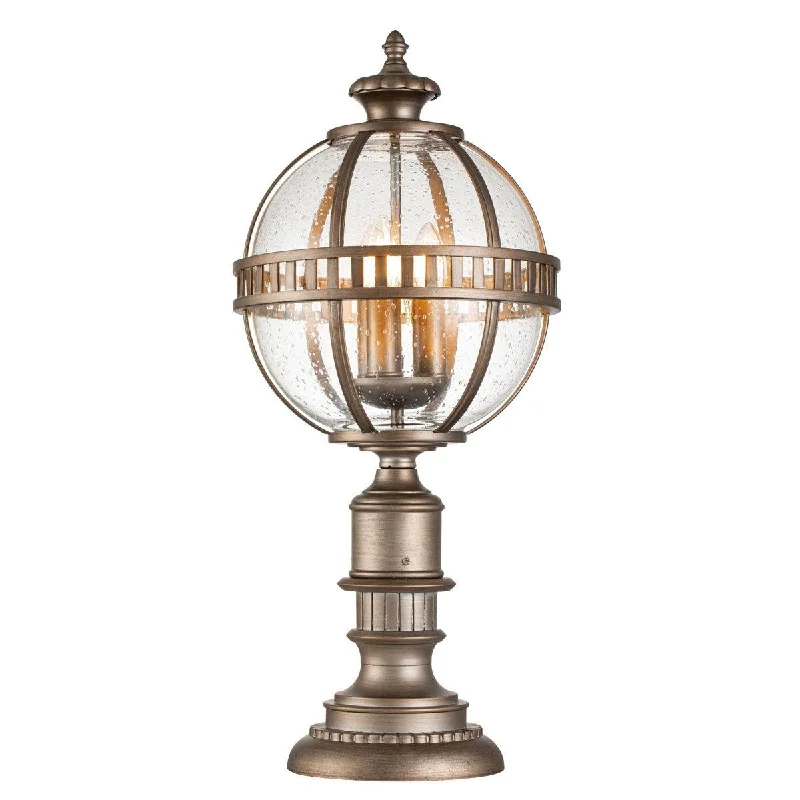 Way Switch Floor Lamp for Multiple Light Intensity LevelsKichler Halleron 3 Light Bronze Outdoor Pedestal Lantern Way Switch Floor Lamp for Multiple Light Intensity LevelsKichler Halleron 3 Light Bronze Outdoor Pedestal Lantern
