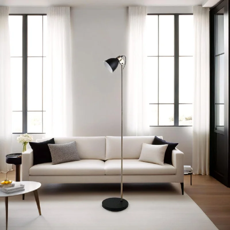 Glass Floor Lamp with Frosted Shades for Soft Diffused LightLeah Floor Lamp in Black or White Glass Floor Lamp with Frosted Shades for Soft Diffused LightLeah Floor Lamp in Black or White