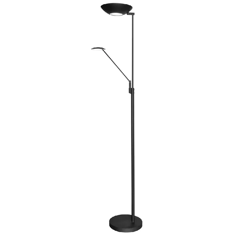  Way Switch Floor Lamp for Multiple Light Intensity LevelsMother & Son Floor Lamp, Black Finish