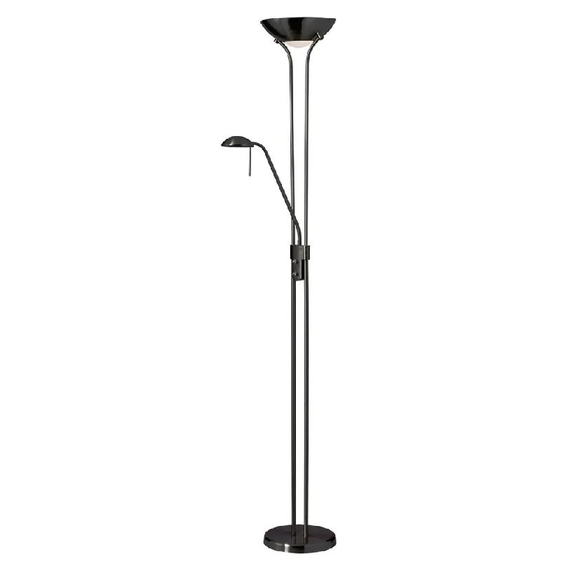Metal Floor Lamp with a Matte Black Finish for a Sleek LookMother/Son Floor Lamp/Matte Black