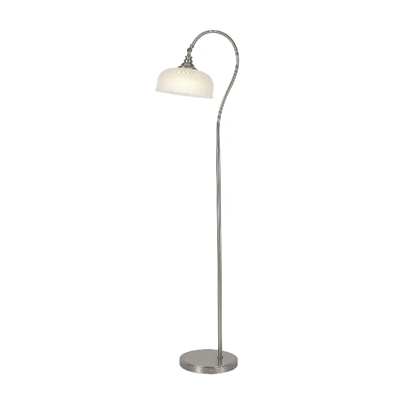 Bohemian Inspired Floor Lamp for Eclectic Home DecorNelson Lighting NL86379 Sakkas 1 Light Floor Lamp Satin Nickel Frosted Bohemian Inspired Floor Lamp for Eclectic Home DecorNelson Lighting NL86379 Sakkas 1 Light Floor Lamp Satin Nickel Frosted