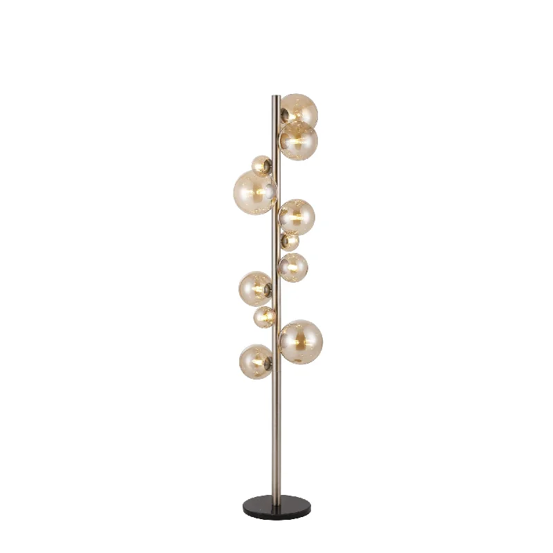 USB Charging Port Floor Lamp for Convenient Device ChargingNelson Lighting NL9066/AM9 Prague 11 Light Floor Lamp Satin Nickel Amber Plated USB Charging Port Floor Lamp for Convenient Device ChargingNelson Lighting NL9066/AM9 Prague 11 Light Floor Lamp Satin Nickel Amber Plated