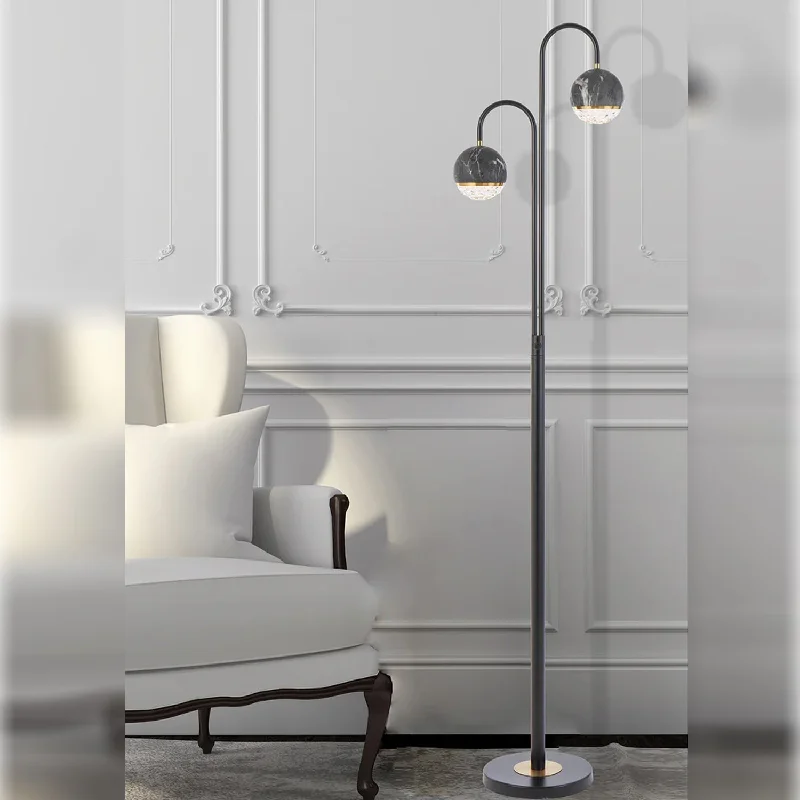 Dimmable Floor Lamp for Adjustable Lighting AmbianceOneta Floor Lamp 2Lt Black or White Dimmable Floor Lamp for Adjustable Lighting AmbianceOneta Floor Lamp 2Lt Black or White
