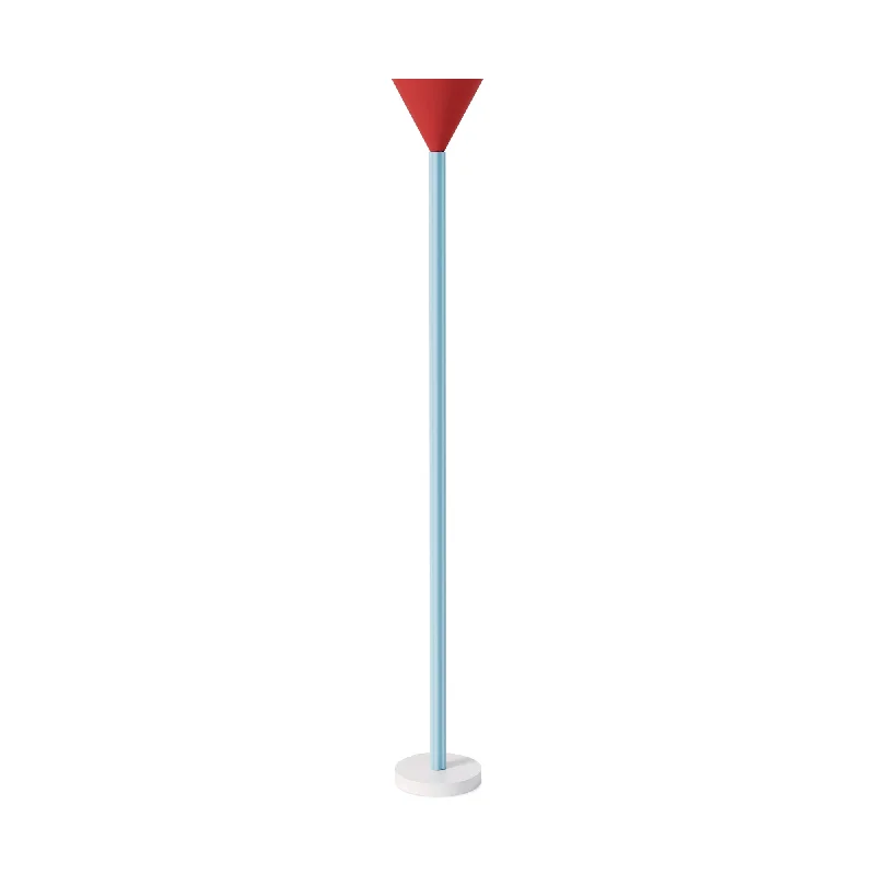 Marble Base Floor Lamp for a Touch of LuxuryProfiles F02 Floor Lamp - White/Red/Light Blue Marble Base Floor Lamp for a Touch of LuxuryProfiles F02 Floor Lamp - White/Red/Light Blue