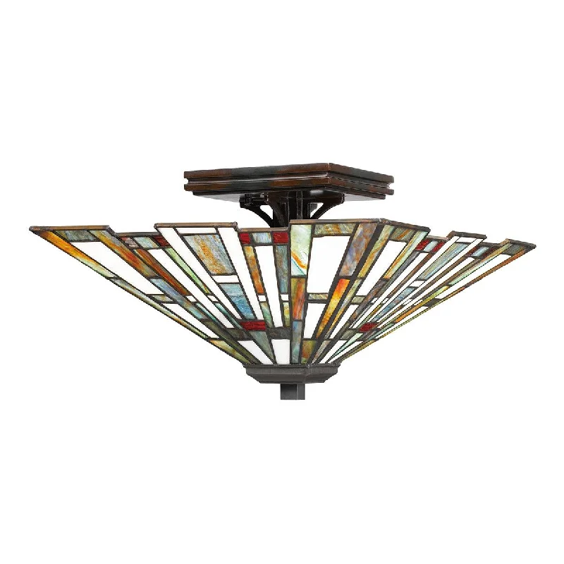 Fabric Floor Lamp with a Linen Shade for a Relaxed AestheticQuoizel Tiffany Maybeck 2 Light Bronze Flush Ceiling Mount Fabric Floor Lamp with a Linen Shade for a Relaxed AestheticQuoizel Tiffany Maybeck 2 Light Bronze Flush Ceiling Mount