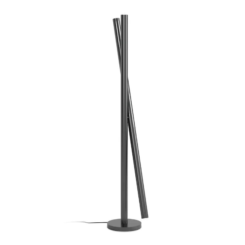 Industrial Style Floor Lamp with Exposed Bulbs for Loft ApartmentsRotation Floor Lamp - Black Industrial Style Floor Lamp with Exposed Bulbs for Loft ApartmentsRotation Floor Lamp - Black