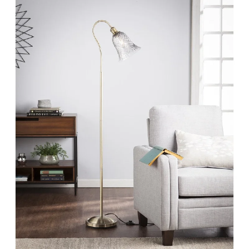 Smart Floor Lamp with Voice Control and Bluetooth ConnectivitySEI Furniture Cabriso Art Glass Floor Lamp Smart Floor Lamp with Voice Control and Bluetooth ConnectivitySEI Furniture Cabriso Art Glass Floor Lamp