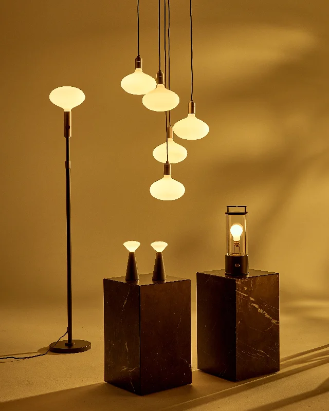 Industrial Style Floor Lamp with Exposed Bulbs for Loft ApartmentsTala Poise Adjustable Floor Lamp in Brass with Oval II LED bulb Industrial Style Floor Lamp with Exposed Bulbs for Loft ApartmentsTala Poise Adjustable Floor Lamp in Brass with Oval II LED bulb