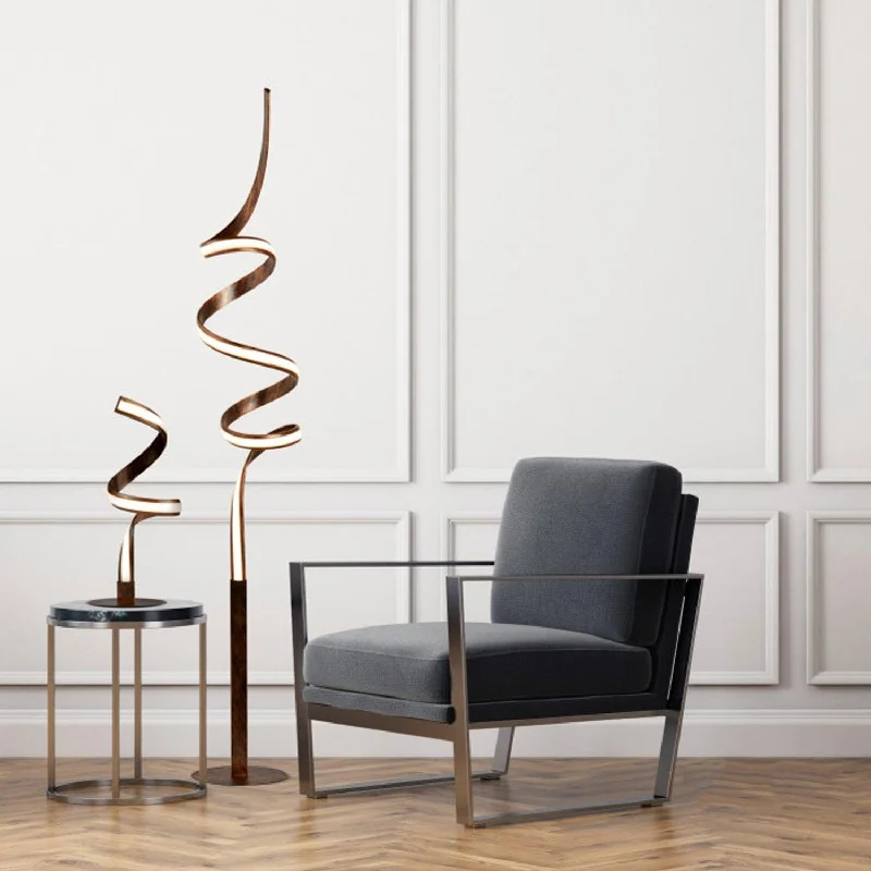 Victorian Style Floor Lamp for Traditional and Elegant InteriorsTwist LED Floor Lamp 35w in Brown/Bronze Victorian Style Floor Lamp for Traditional and Elegant InteriorsTwist LED Floor Lamp 35w in Brown/Bronze