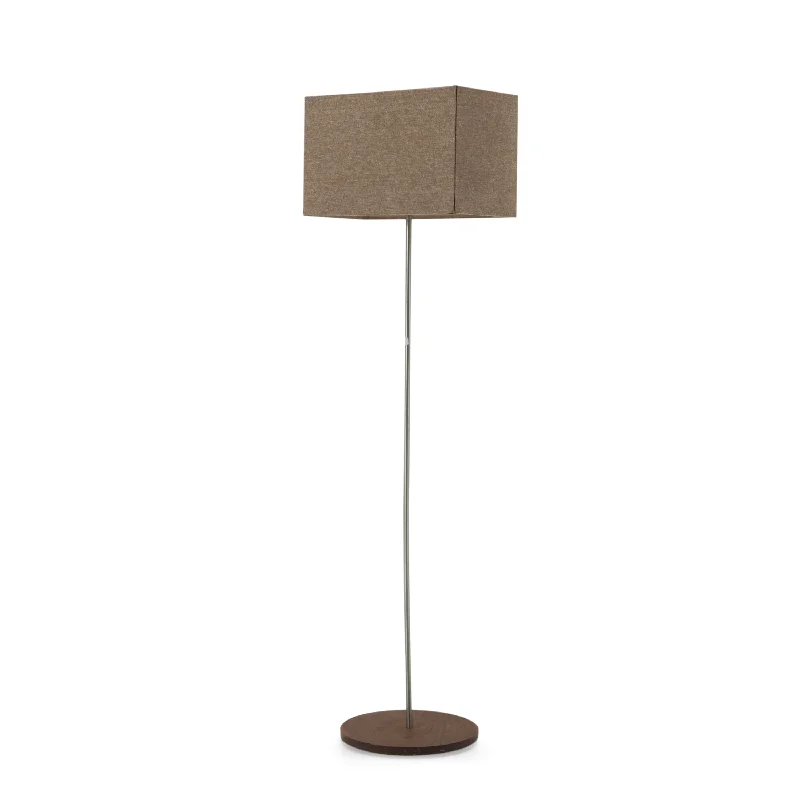 Modern Minimalist Floor Lamp for Contemporary Living RoomsWood Base Metal Floor Lamp Modern Minimalist Floor Lamp for Contemporary Living RoomsWood Base Metal Floor Lamp