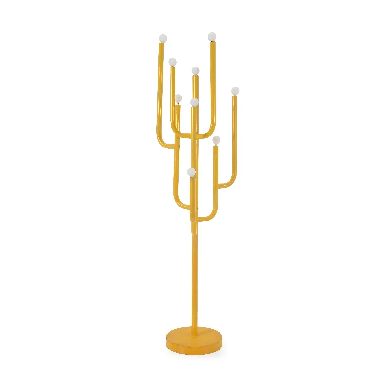Smart Floor Lamp with Voice Control and Bluetooth ConnectivityYellow Cactus Floor Lamp Smart Floor Lamp with Voice Control and Bluetooth ConnectivityYellow Cactus Floor Lamp