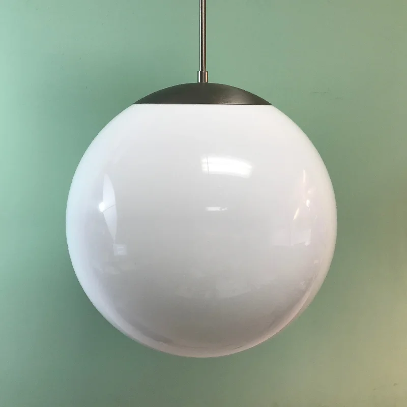 Rustic Ceiling Lights with Reclaimed Wood and Distressed Finishes16" Acrylic Globe Pendant Rustic Ceiling Lights with Reclaimed Wood and Distressed Finishes16" Acrylic Globe Pendant