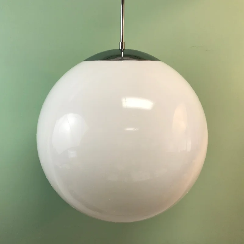 Mid - Century Modern Ceiling Lights with Simple, Sleek Lines18" Acrylic Globe Pendant Mid - Century Modern Ceiling Lights with Simple, Sleek Lines18" Acrylic Globe Pendant