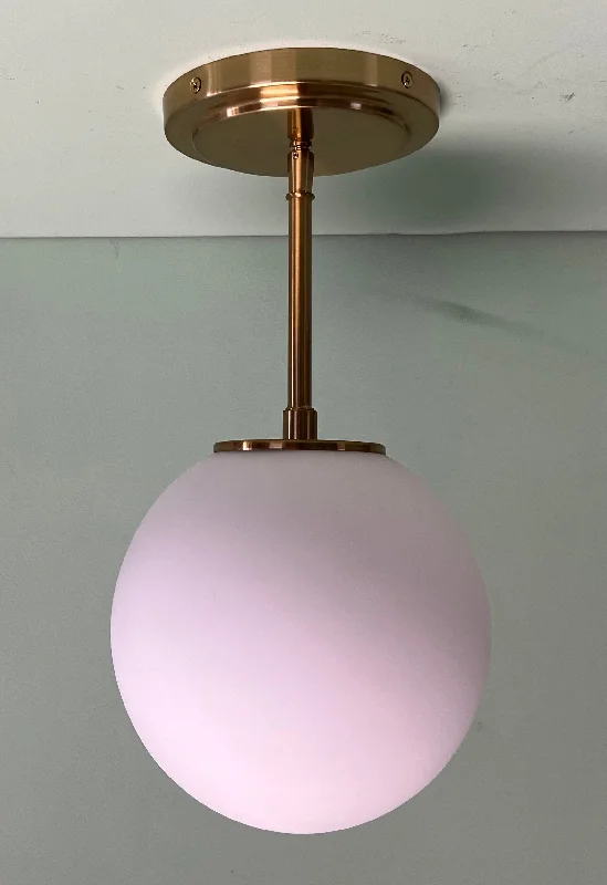 Japanese - Inspired Ceiling Lights with Shoji - Screen - like Diffusers8" Frosted Globe Pendant Japanese - Inspired Ceiling Lights with Shoji - Screen - like Diffusers8" Frosted Globe Pendant