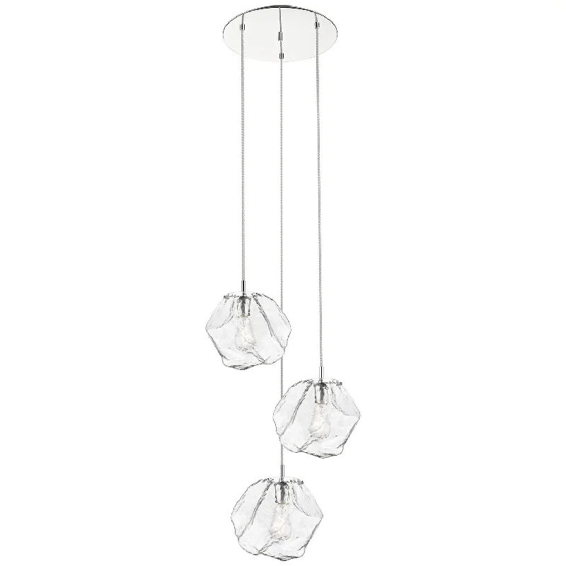 Glass Ceiling Lights with Frosted, Colored, or Etched GlassLED Pendant