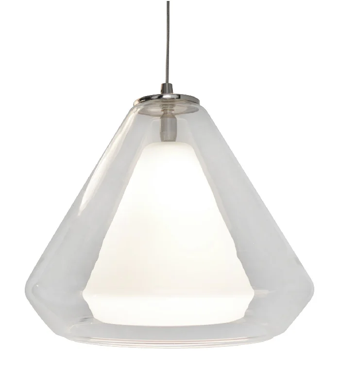 Glass Ceiling Lights with Frosted, Colored, or Etched GlassLED Pendant
