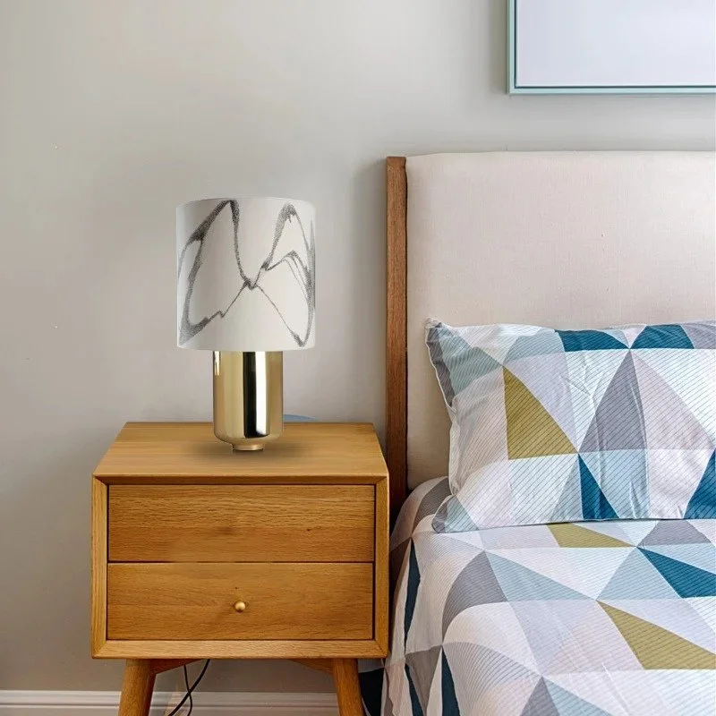 glass table lamps with a frosted surface for soft light diffusionAion Table Lamp