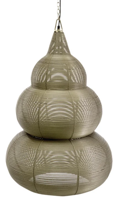Art Nouveau Ceiling Lights with Organic, Flowing ShapesAlladin Two Tier (Wholesale Price)