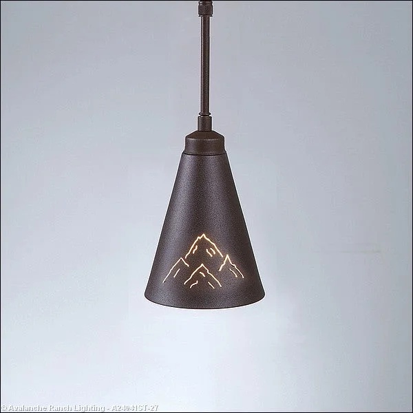 Metal Ceiling Lights in Brass, Copper, Stainless Steel, and IronMini Pendants - Metal Shade