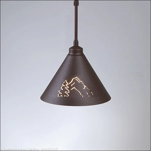 Japanese - Inspired Ceiling Lights with Shoji - Screen - like DiffusersMini Pendants - Metal Shade