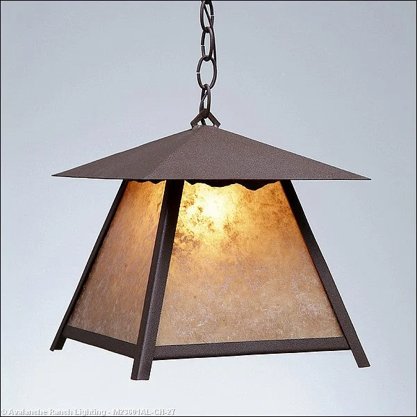 Glass Ceiling Lights with Frosted, Colored, or Etched GlassMini Pendants - Chain