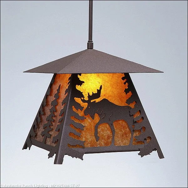 Art Deco Ceiling Lights with Geometric Patterns and Metallic FinishesMini Pendants - Rod