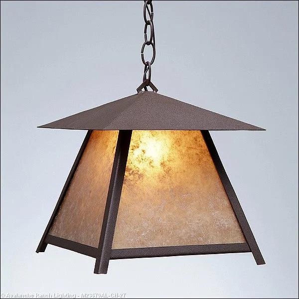 Mediterranean - Style Ceiling Lights with Terra - Cotta and Ceramic DetailsMini Pendants - Chain