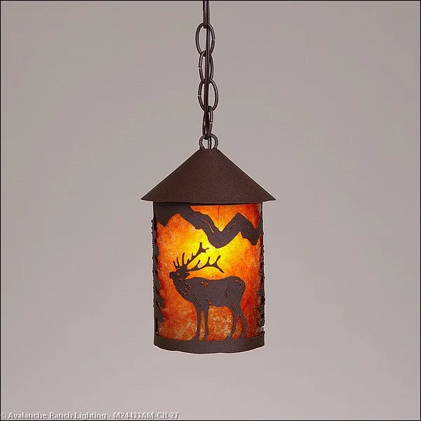Art Nouveau Ceiling Lights with Organic, Flowing ShapesMini Pendants - Chain