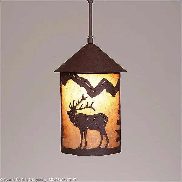 Metal Ceiling Lights in Brass, Copper, Stainless Steel, and IronMini Pendants - Rod