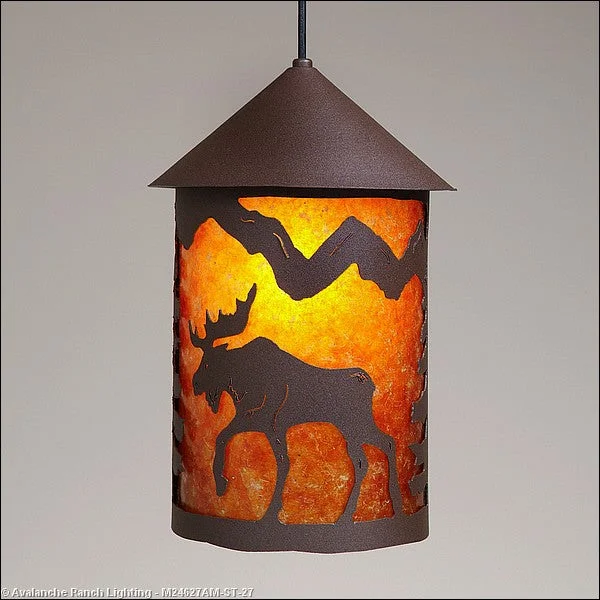 Art Nouveau Ceiling Lights with Organic, Flowing ShapesMini Pendants - Rod