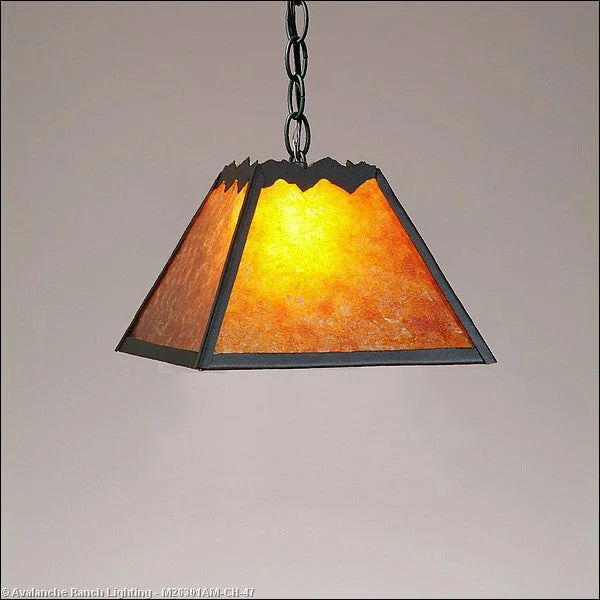 Victorian - Inspired Ceiling Lights with Ornate Crystal ChandeliersMini Pendants - Chain