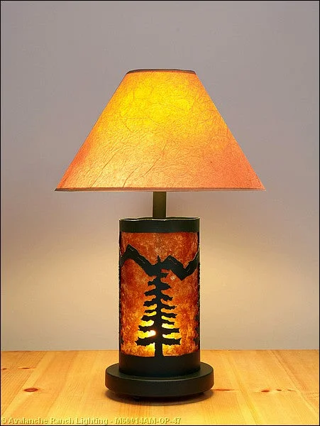 metal table lamps with a matte black finish for a sleek appearanceLamps - Table Lamps