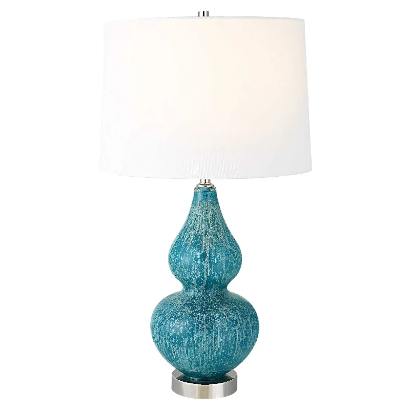 bohemian table lamps with colorful patterns for eclectic bedroomsAVALON TABLE LAMP