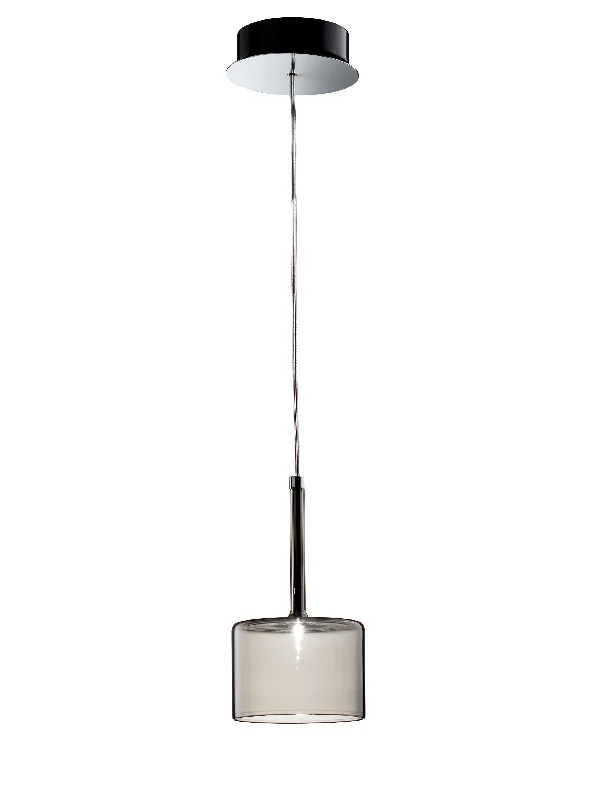 Mid - Century Modern Ceiling Lights with Simple, Sleek LinesAxo Light Spillray Orange, Red Grey Or Clear Glass Pendant Light