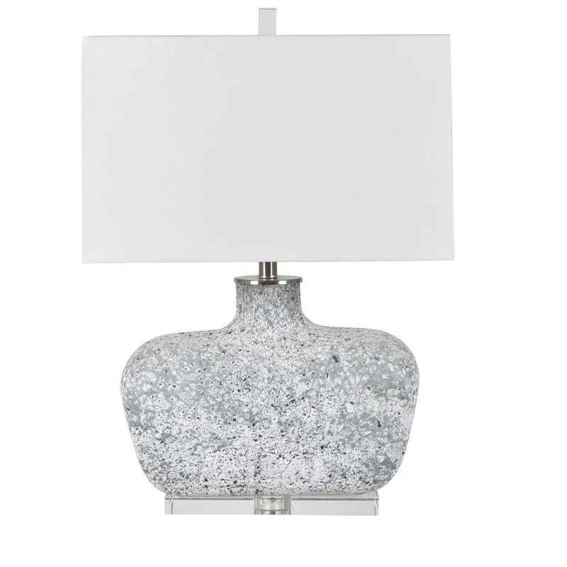 ceramic table lamps with hand painted designs for an artistic touchBauer Blown Glass Table Lamp