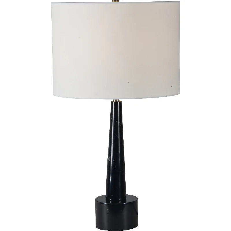 art deco table lamps with geometric shapes for a retro touchBernie Marble Table Lamp