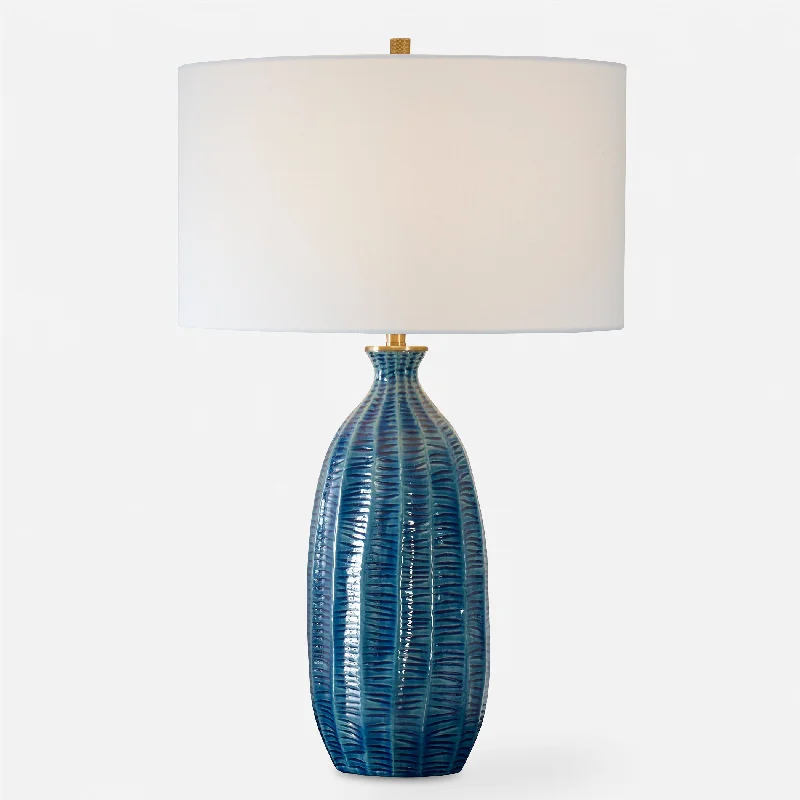 gothic style table lamps with dark finishes for a mysterious lookBixby Blue Table Lamp gothic style table lamps with dark finishes for a mysterious lookBixby Blue Table Lamp