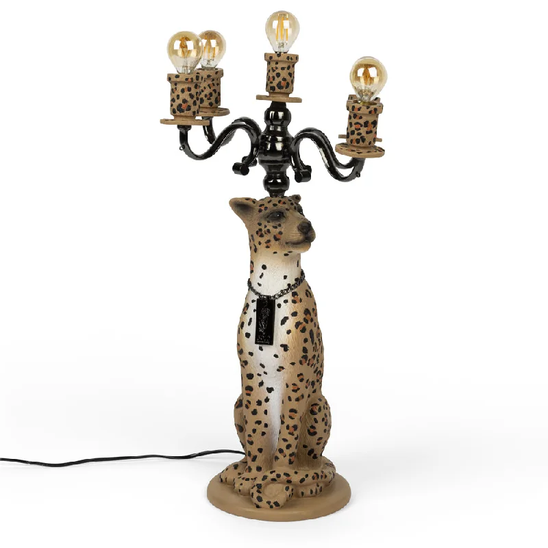 wooden table lamps with natural grain for a warm and organic feelBold Monkey Proudly Crowned Panther Floor Lamp – Spotted wooden table lamps with natural grain for a warm and organic feelBold Monkey Proudly Crowned Panther Floor Lamp – Spotted