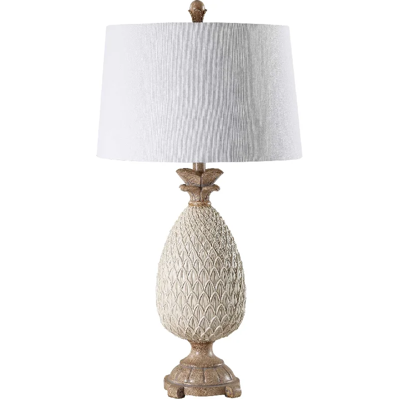 modern minimalist table lamps for contemporary living roomsBrenda Table Lamp Antique Cream/Brown (Set of 2)