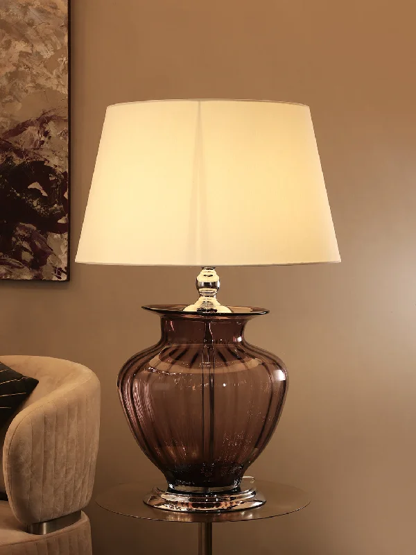 wooden table lamps with natural grain for a warm and organic feelChris Purple Table Lamp wooden table lamps with natural grain for a warm and organic feelChris Purple Table Lamp