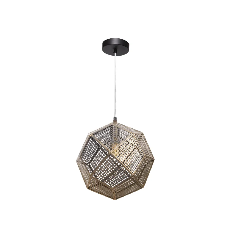 Art Deco Ceiling Lights with Geometric Patterns and Metallic FinishesCirce Pendant