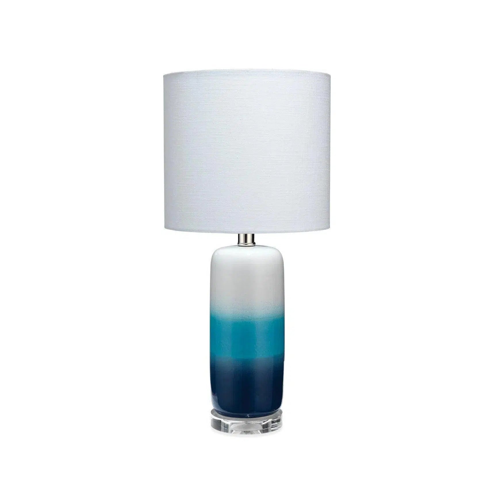 crystal table lamps with dazzling prisms for a glamorous effectCoastal Style Blue Ceramic Haze Table Lamp crystal table lamps with dazzling prisms for a glamorous effectCoastal Style Blue Ceramic Haze Table Lamp