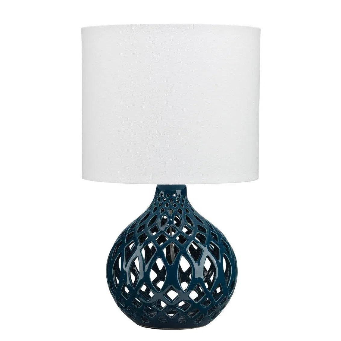 bohemian table lamps with colorful patterns for eclectic bedroomsCoastal Style Navy Blue Ceramic Fretwork Table Lamp bohemian table lamps with colorful patterns for eclectic bedroomsCoastal Style Navy Blue Ceramic Fretwork Table Lamp