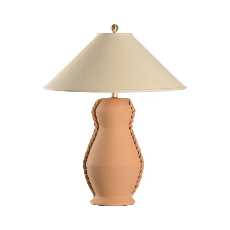 bohemian table lamps with colorful patterns for eclectic bedroomsCruz Table Lamp