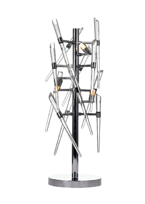 metal table lamps with a matte black finish for a sleek appearanceThree Light Table Lamp metal table lamps with a matte black finish for a sleek appearanceThree Light Table Lamp