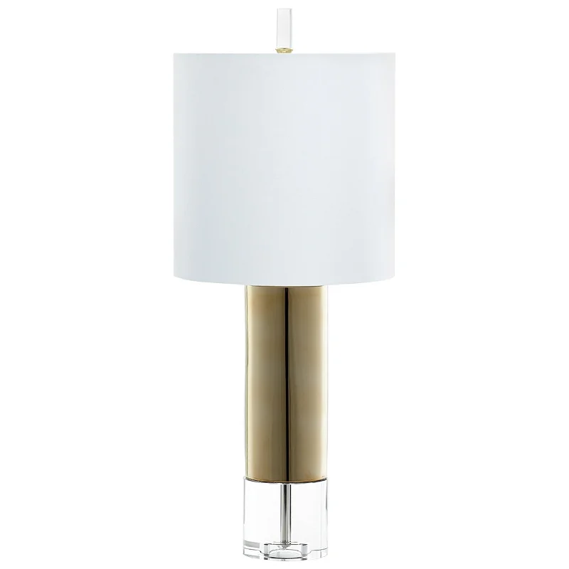 wooden table lamps with natural grain for a warm and organic feelOne Light Table Lamp