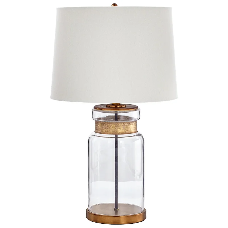 leather table lamps with a distressed texture for a rugged charmOne Light Table Lamp