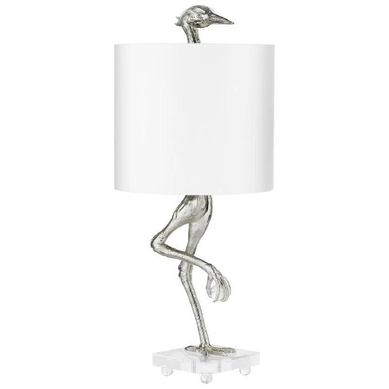 leather table lamps with a distressed texture for a rugged charmOne Light Table Lamp