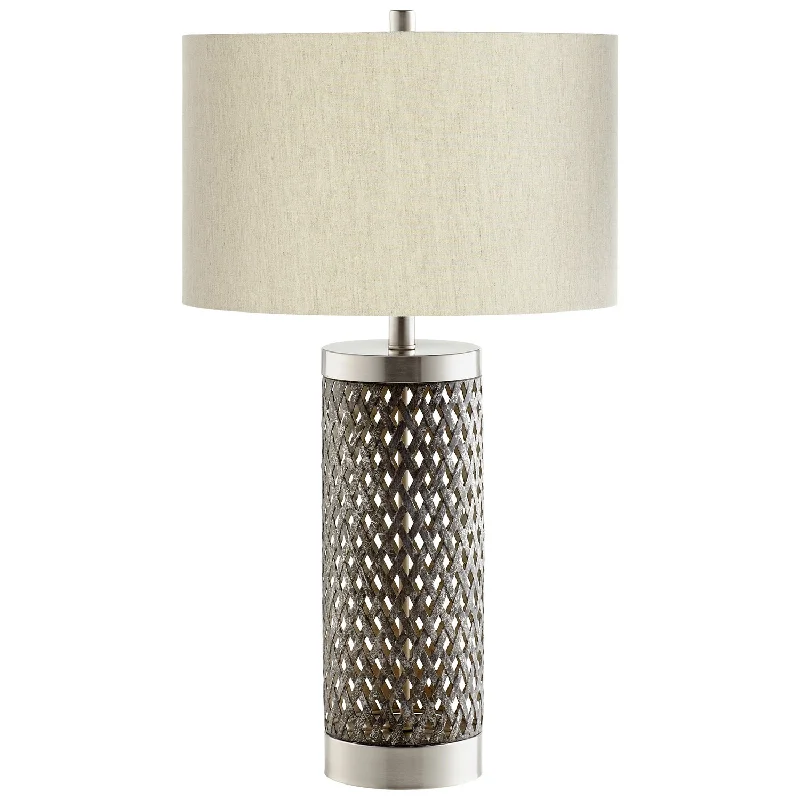 glass table lamps with a frosted surface for soft light diffusionOne Light Table Lamp